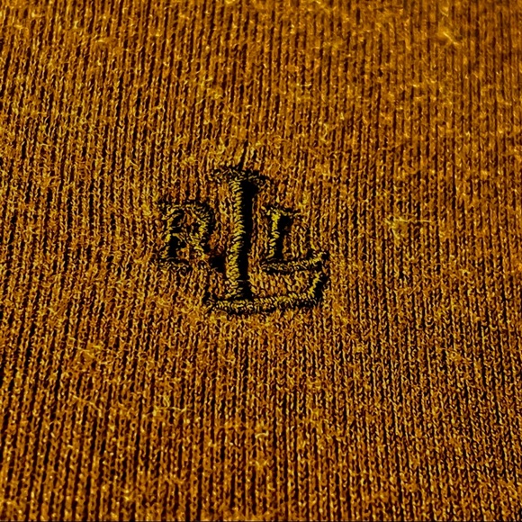 Ralph Lauren Black Label Silk Wool Mocha Jewel Neck Sweater - Picture 3 of 12